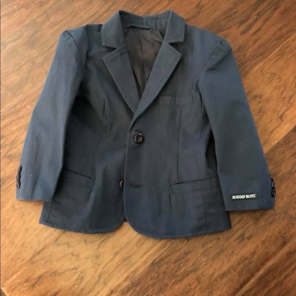 Rugged Butts 2T blazer navy